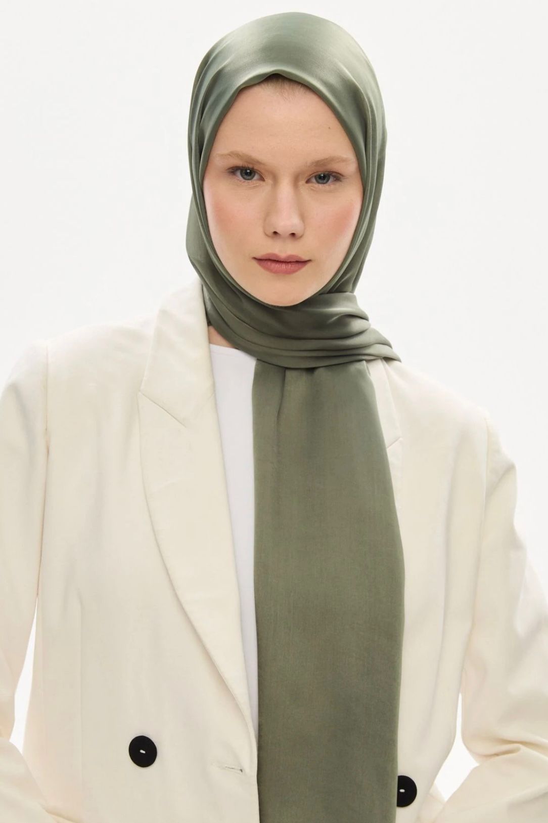 Açık Haki Janjan Şal