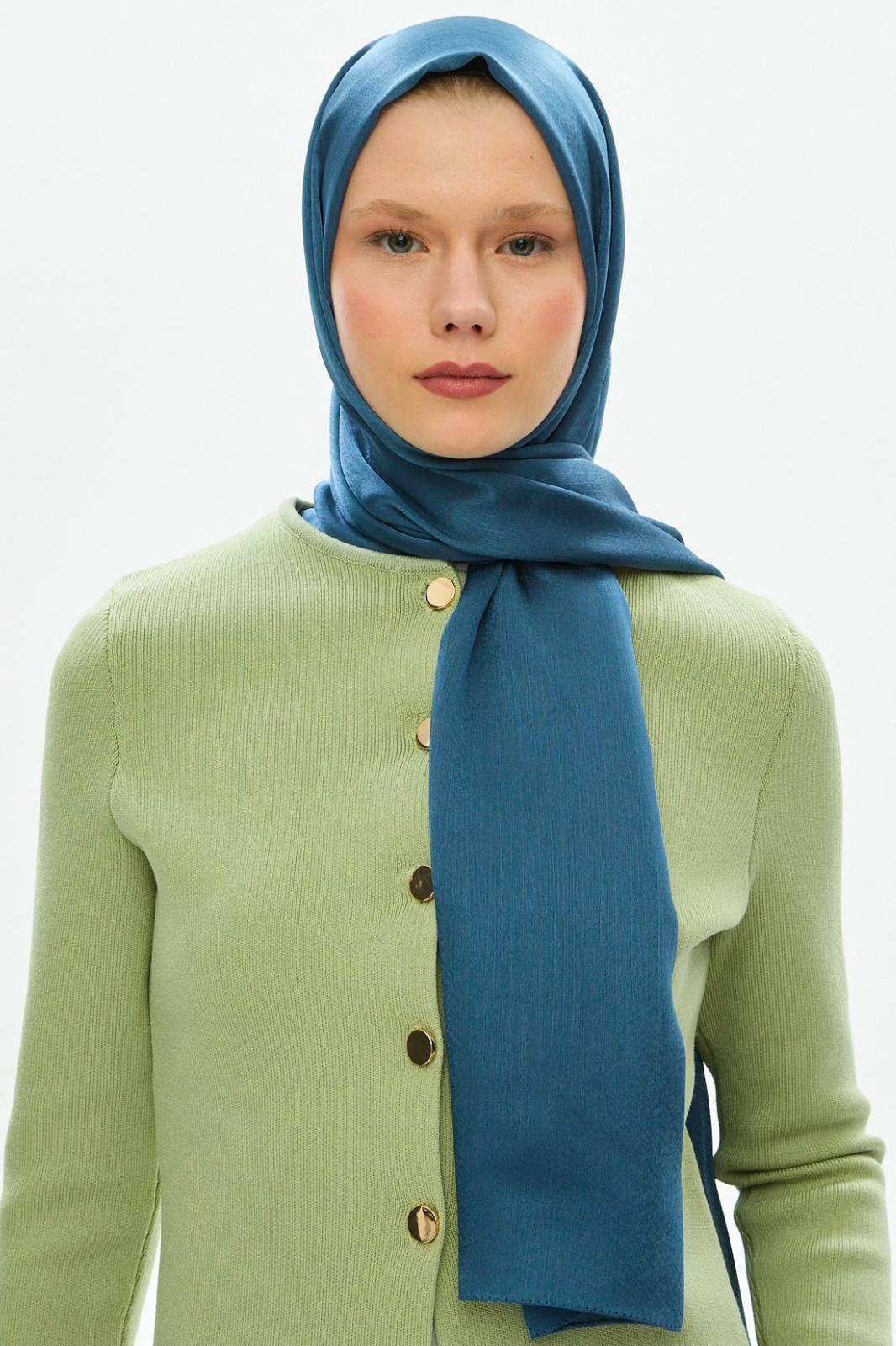 Gece Mavisi Janjan Şal