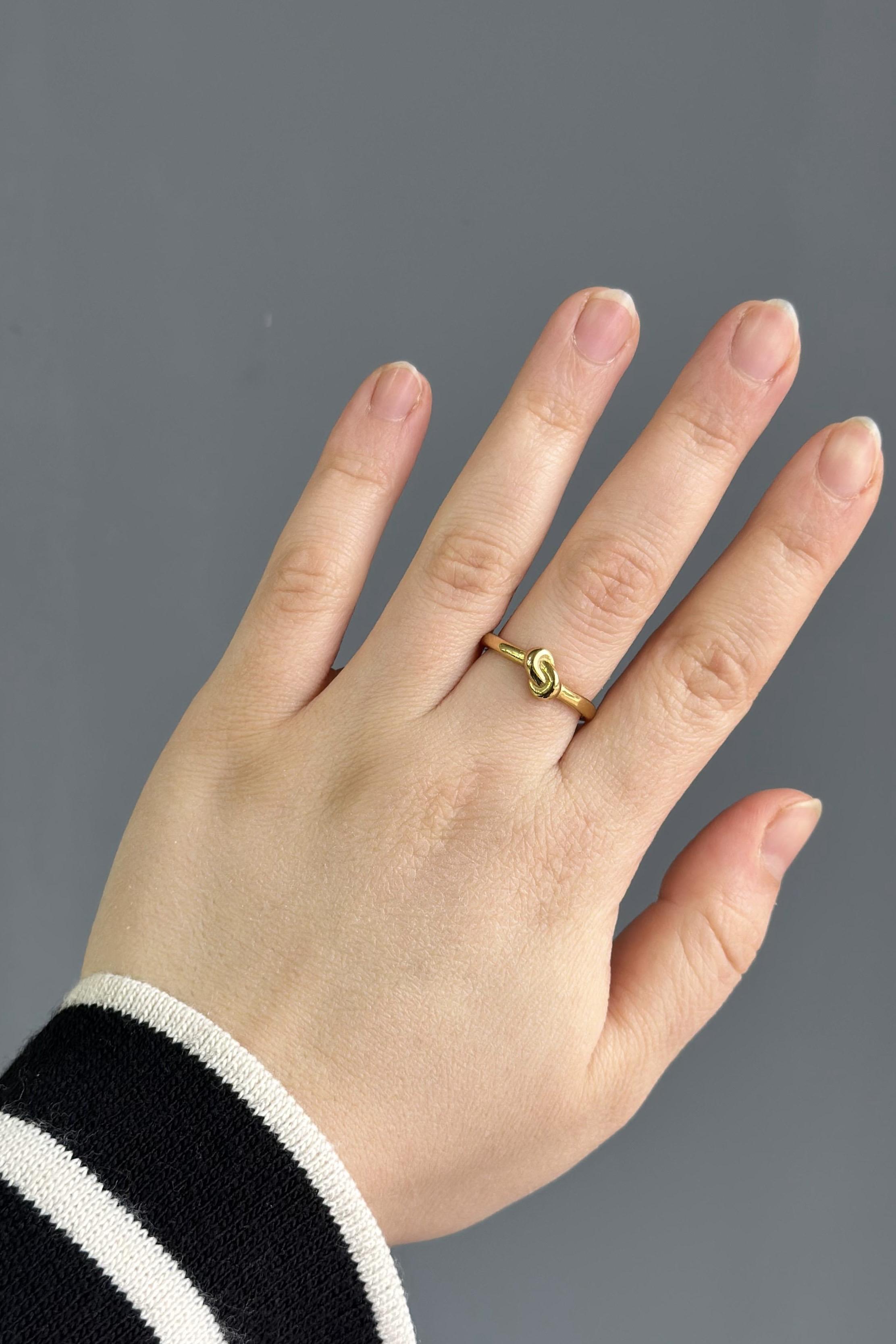 Düğüm Model Gold Yüzük