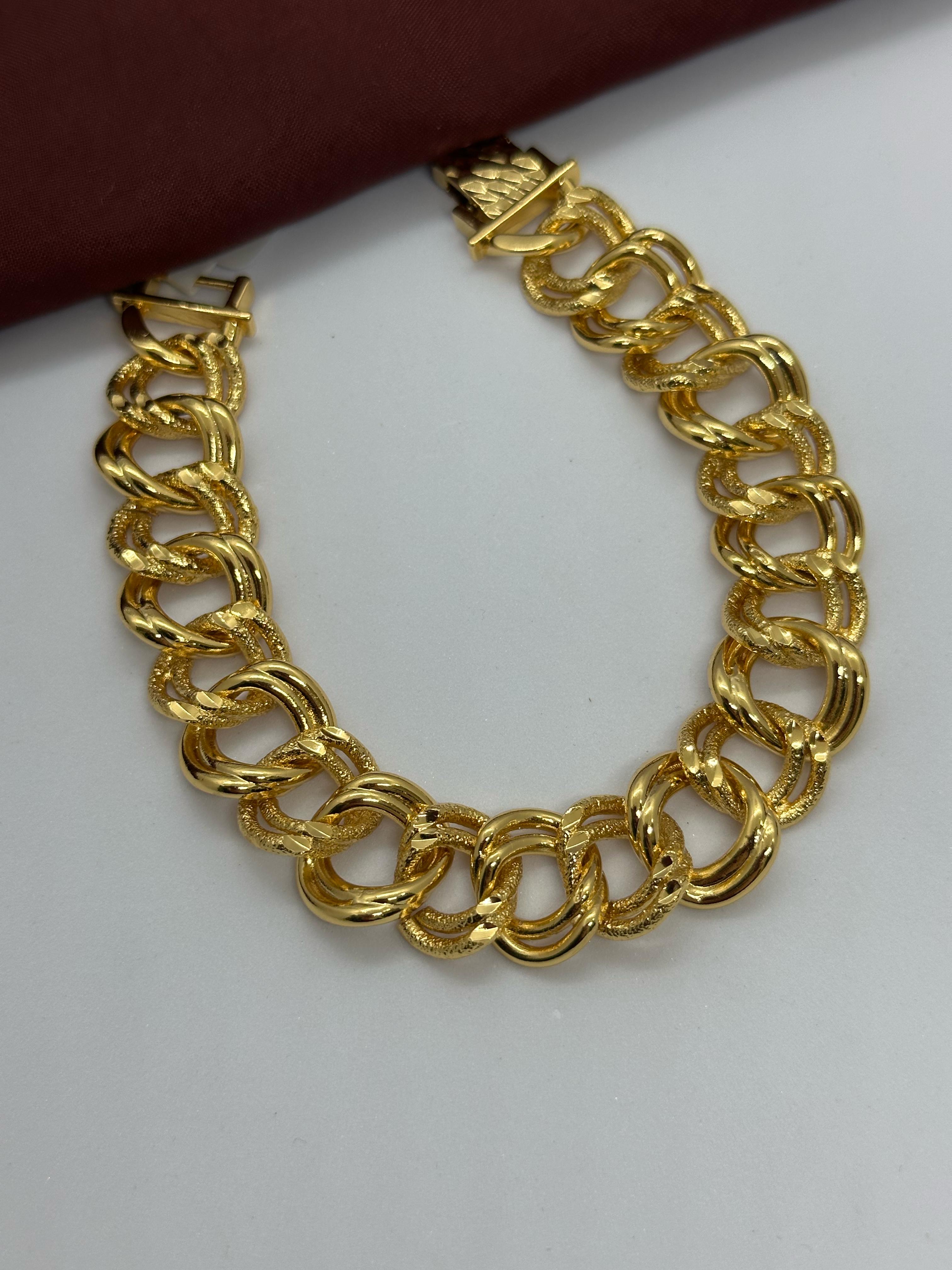 22 Ayar Altın Kaplama Samanyolu Bileklik