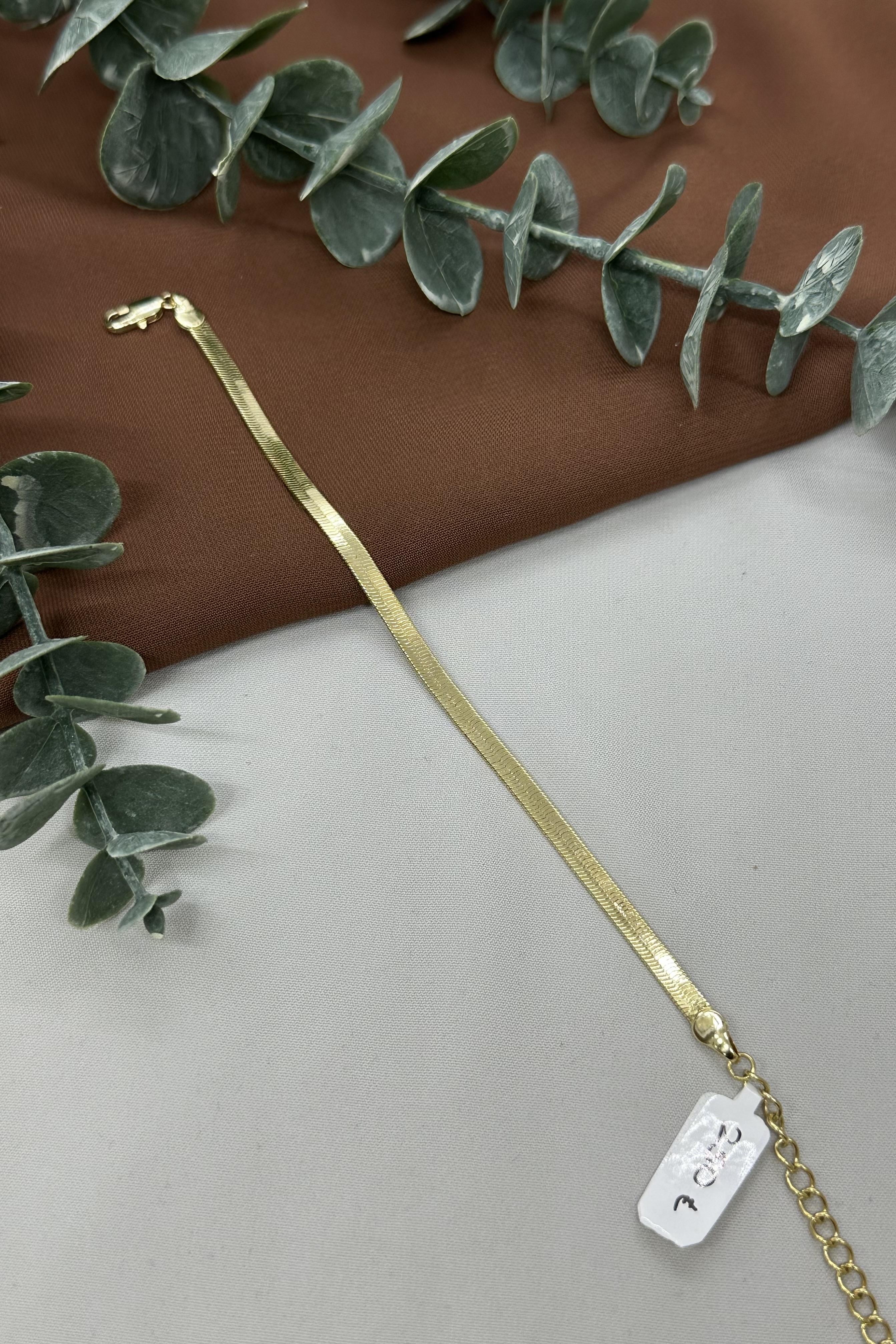 İtalyan Zincir Gold Vıp Bileklik