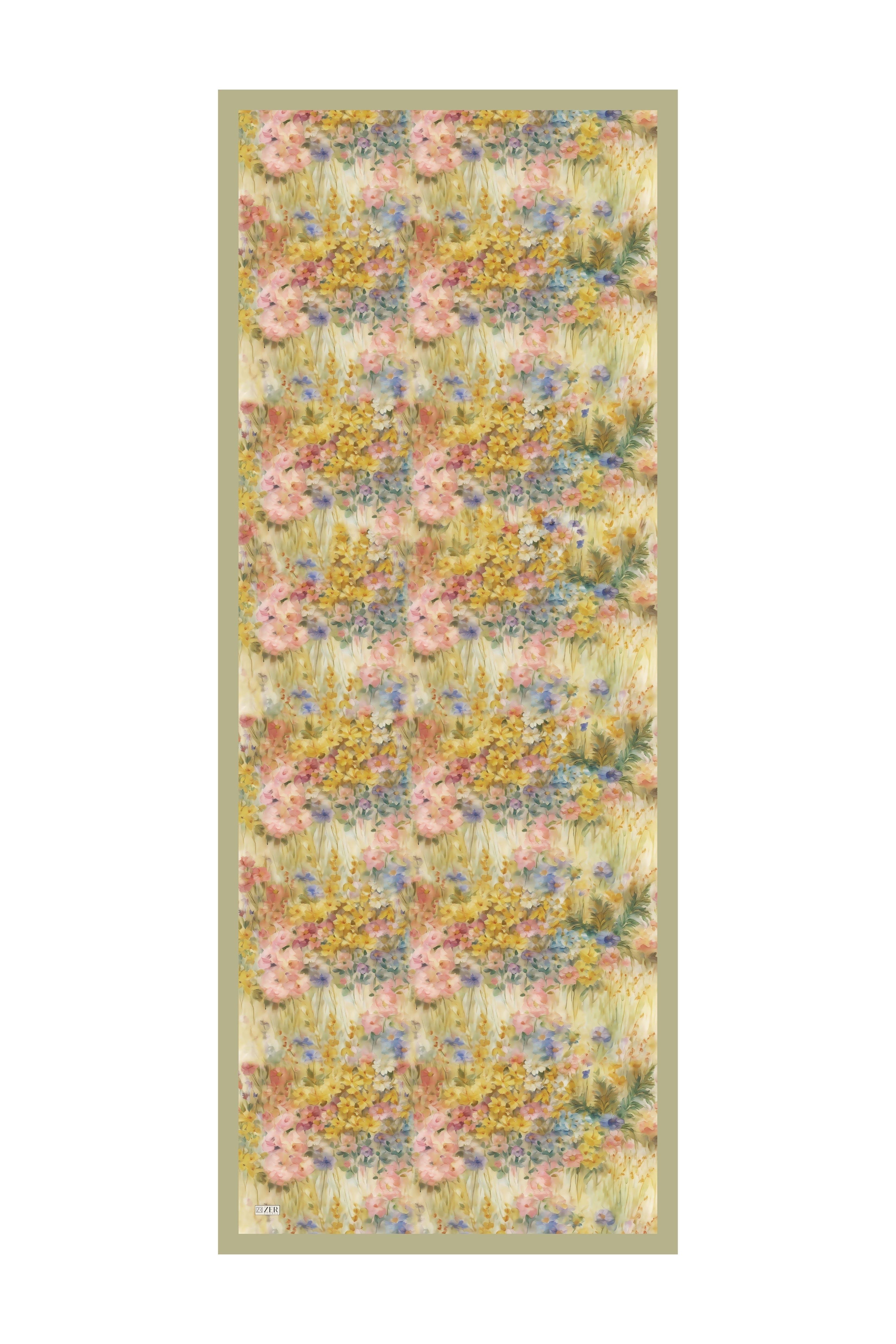 FLOYA ŞAL SOFT SARI