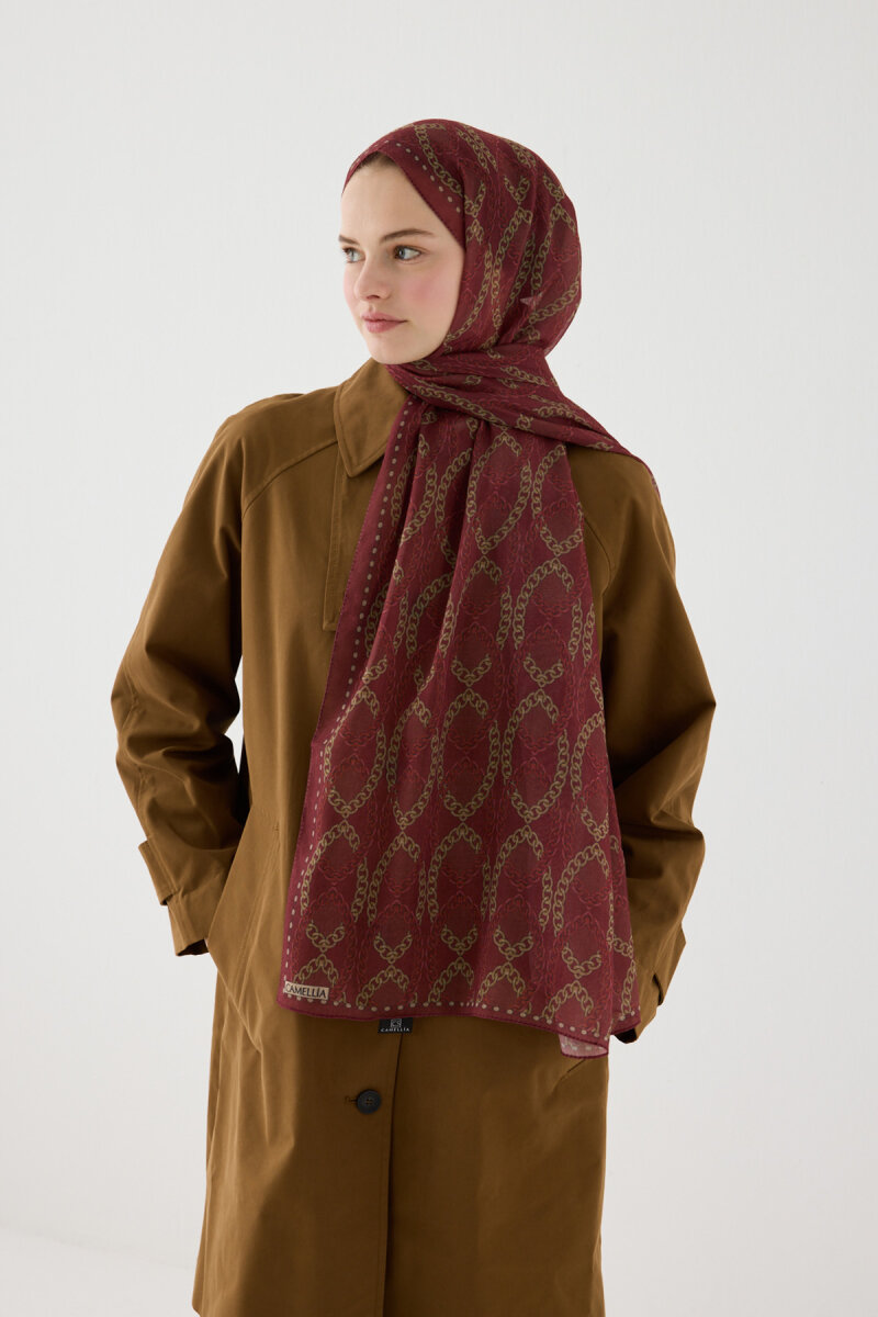 Prag Rami Şal - Bordo