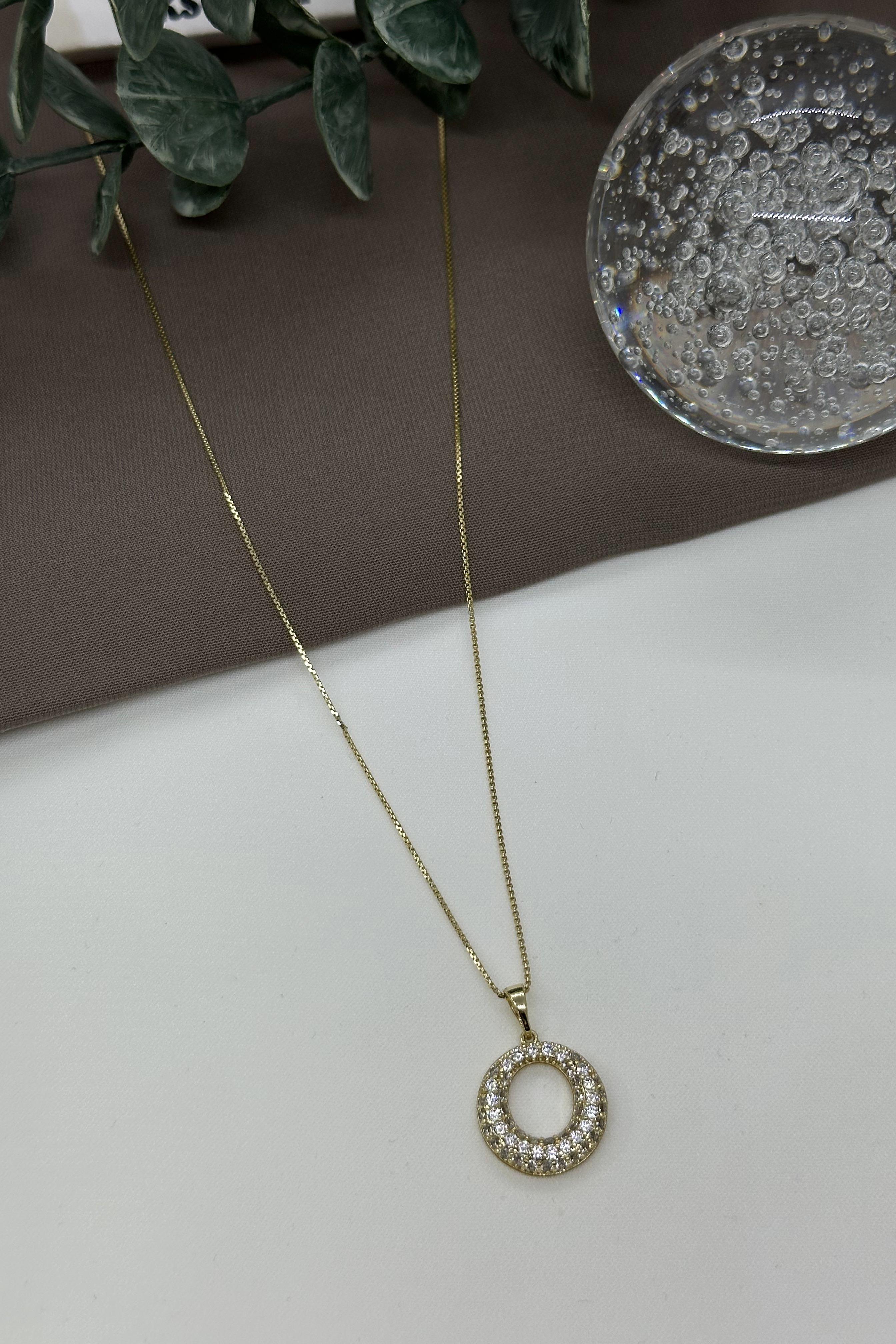 Halka Gold Vıp Kolye