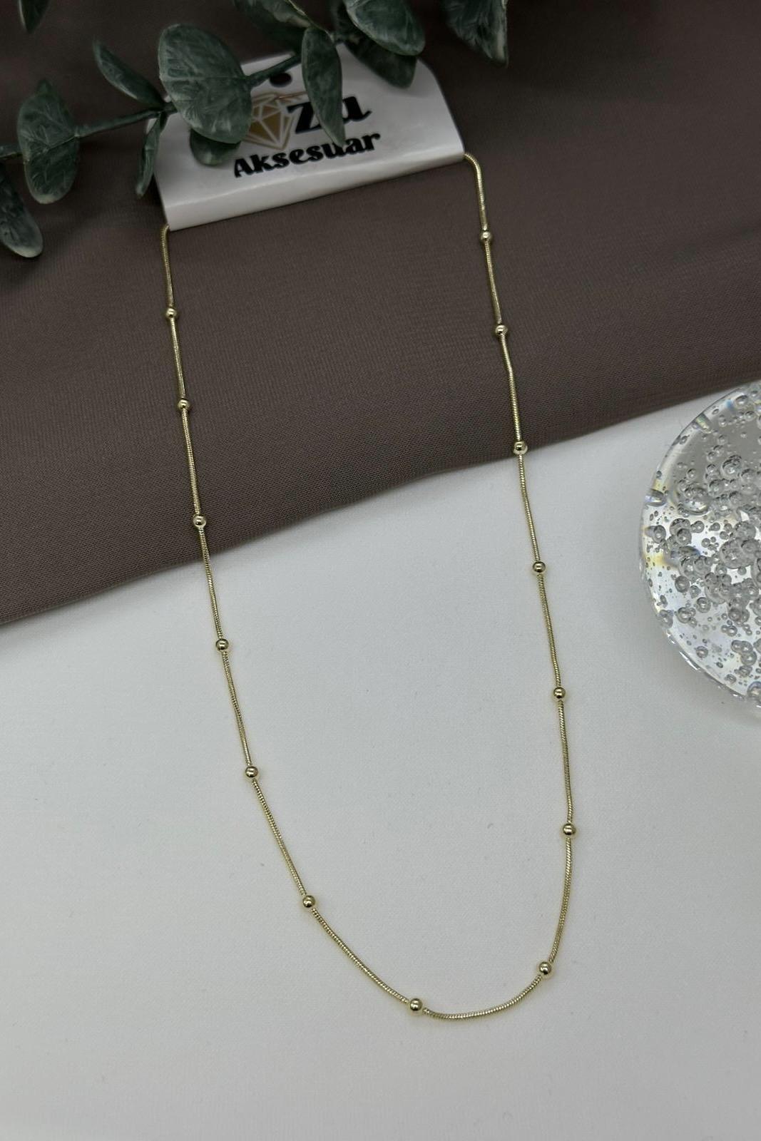 Top Model Gold Vıp Kolye