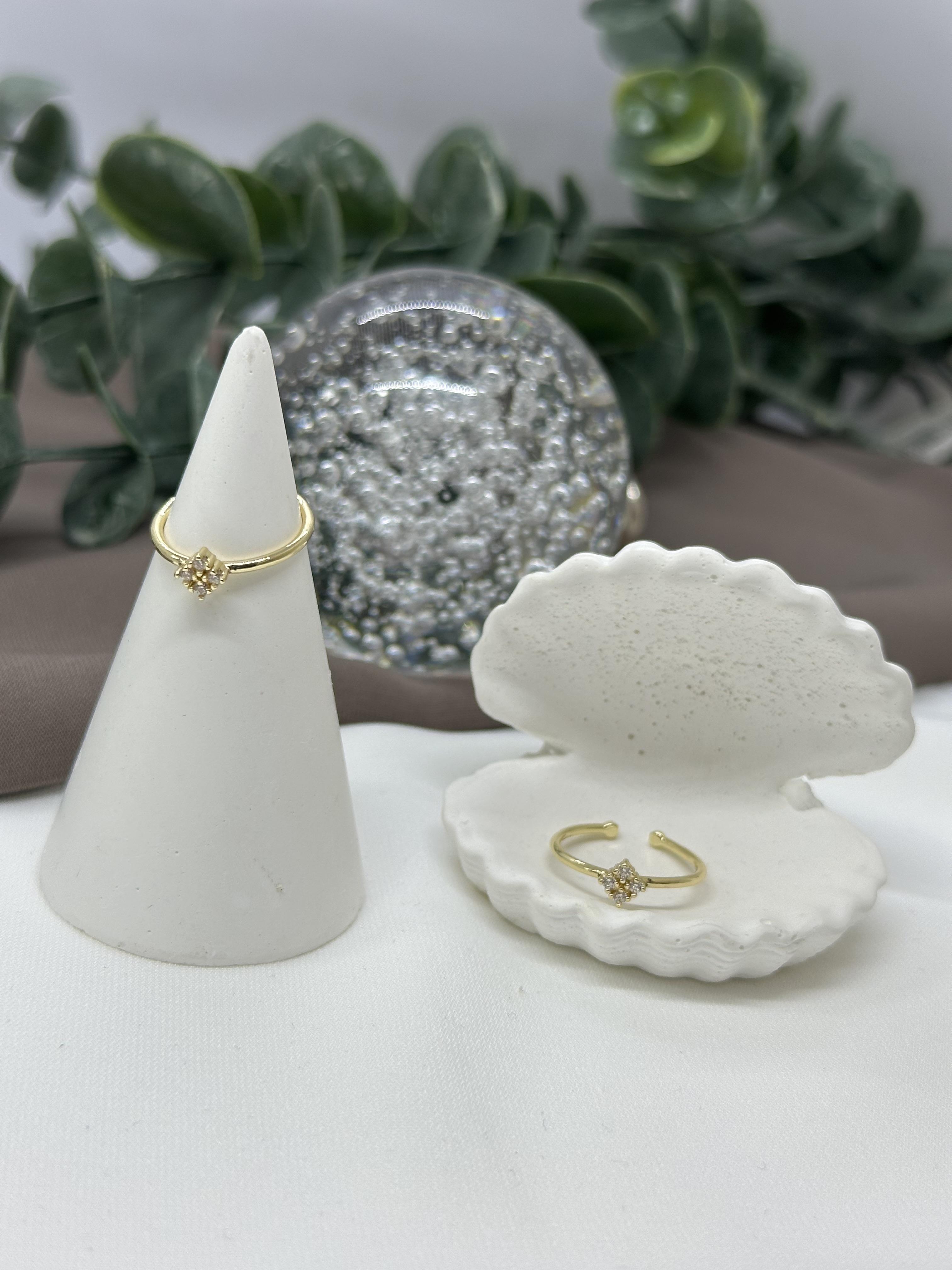 Taşlı Gold Vıp Yüzük