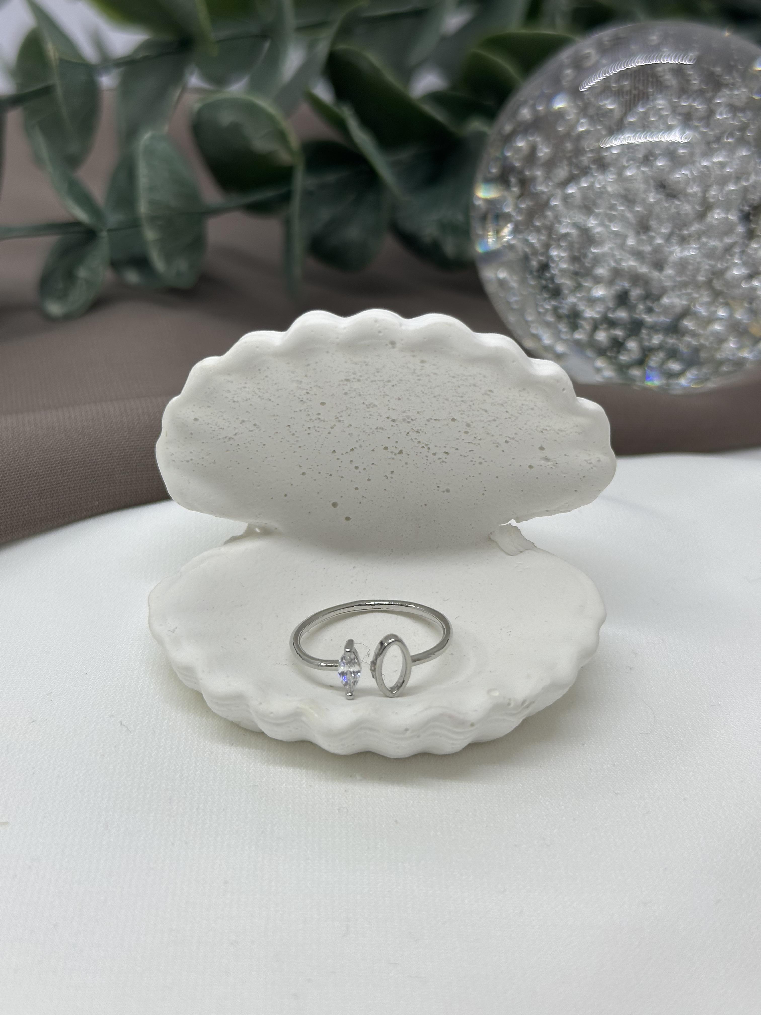 Taşlı Sılver Vıp Yüzük