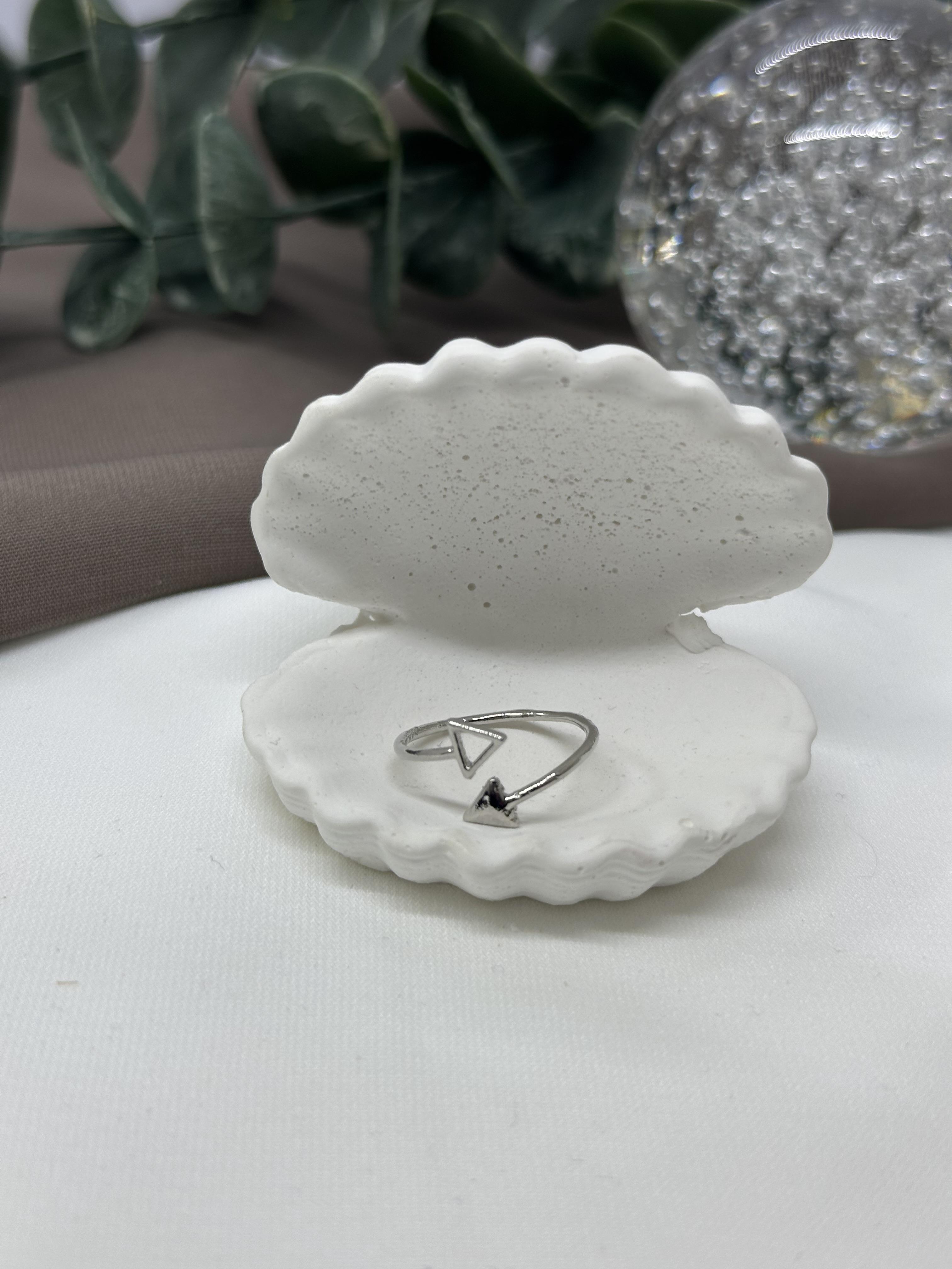 Ok Sılver Vıp Yüzük