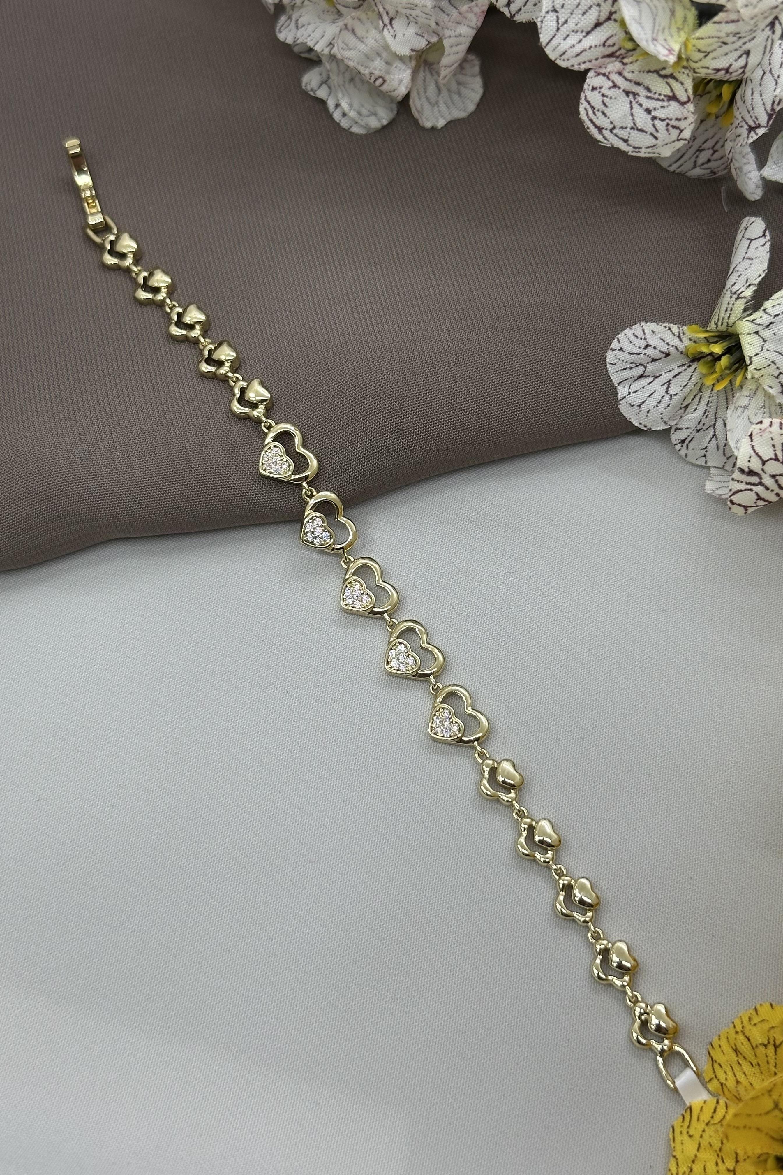 14K Kalpli Gold Vıp Bileklik