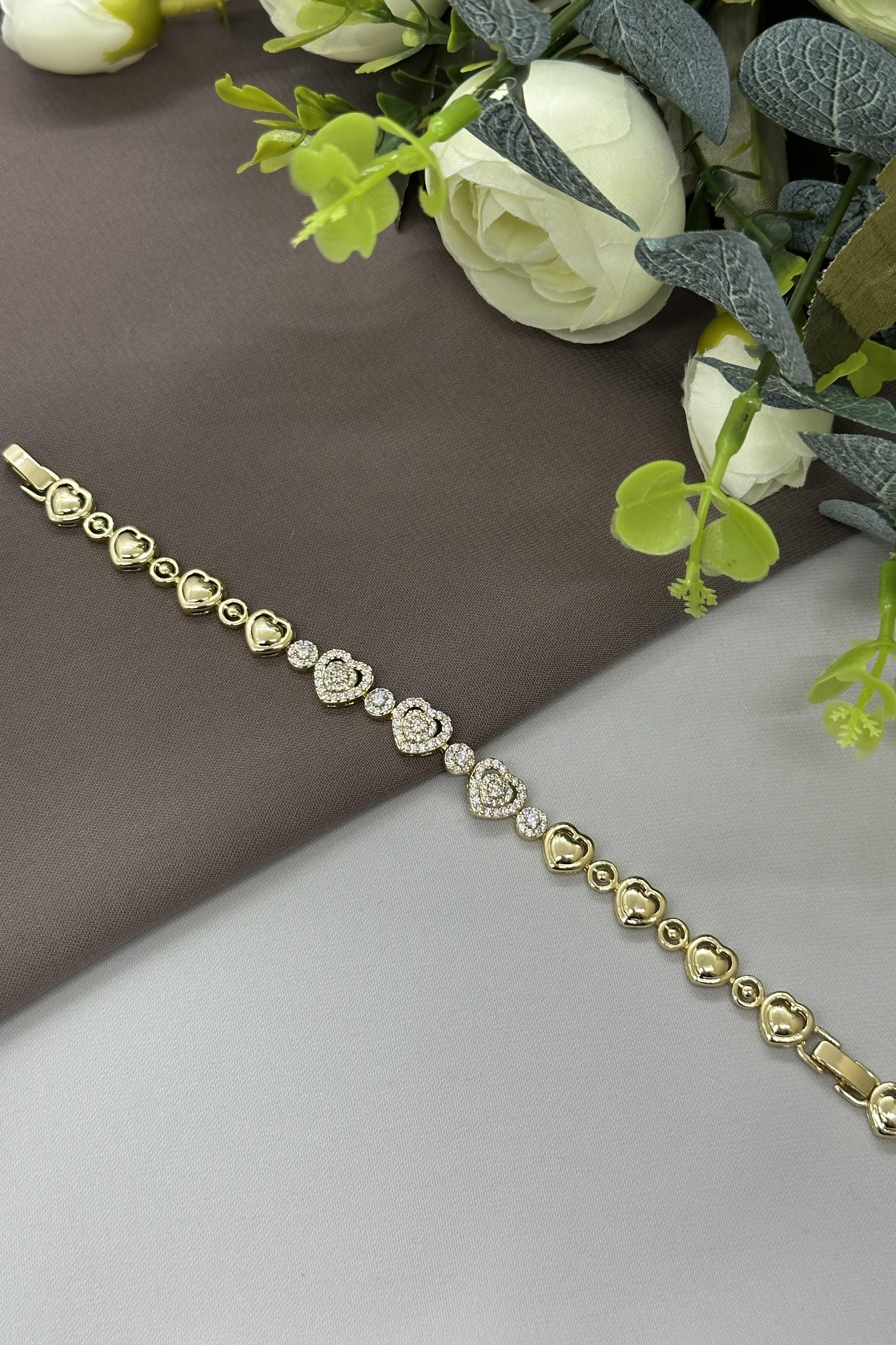 14K Kalpli Gold Vıp Bileklik