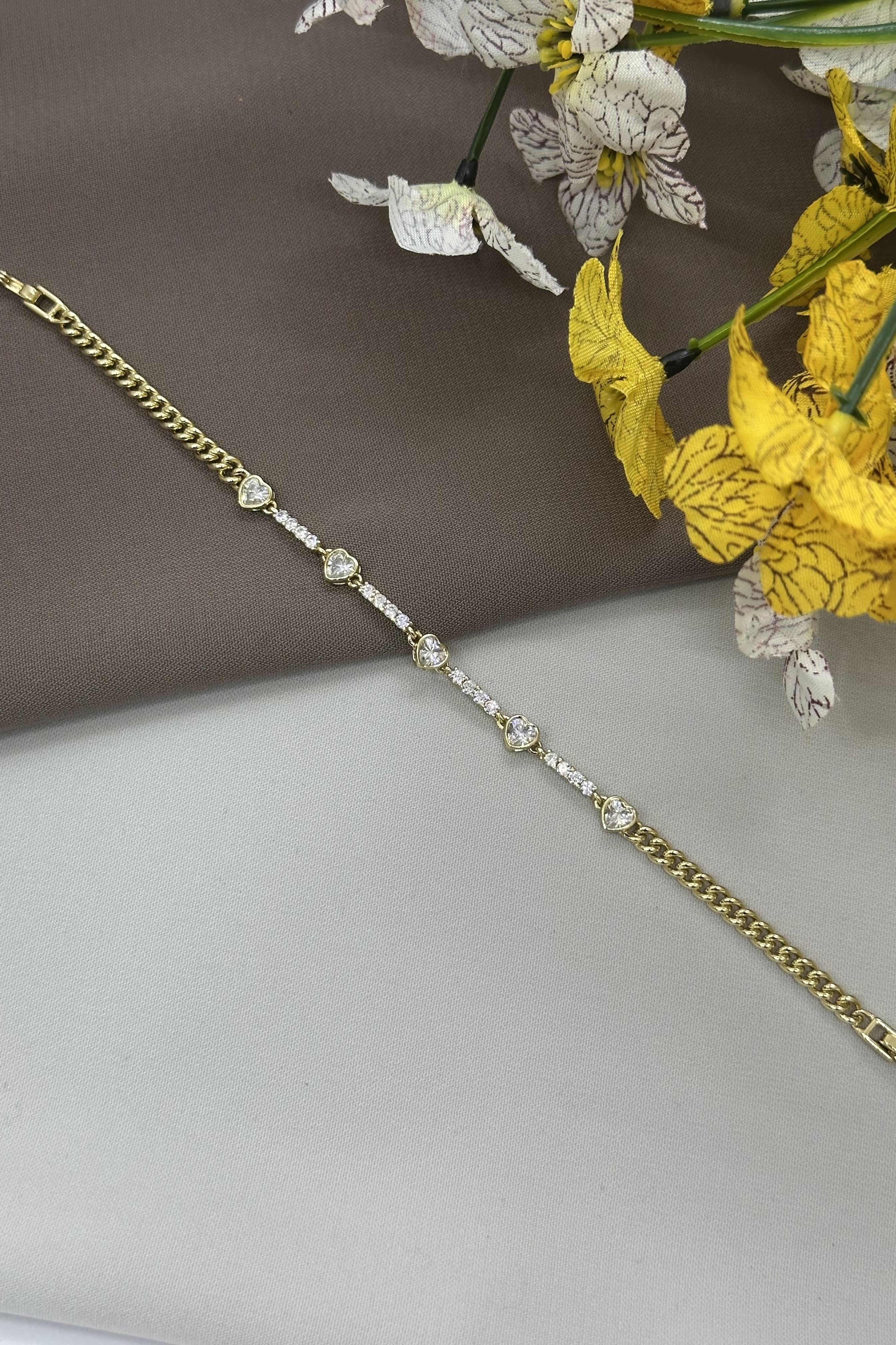 14K Kalpli Gold Vıp Bileklik