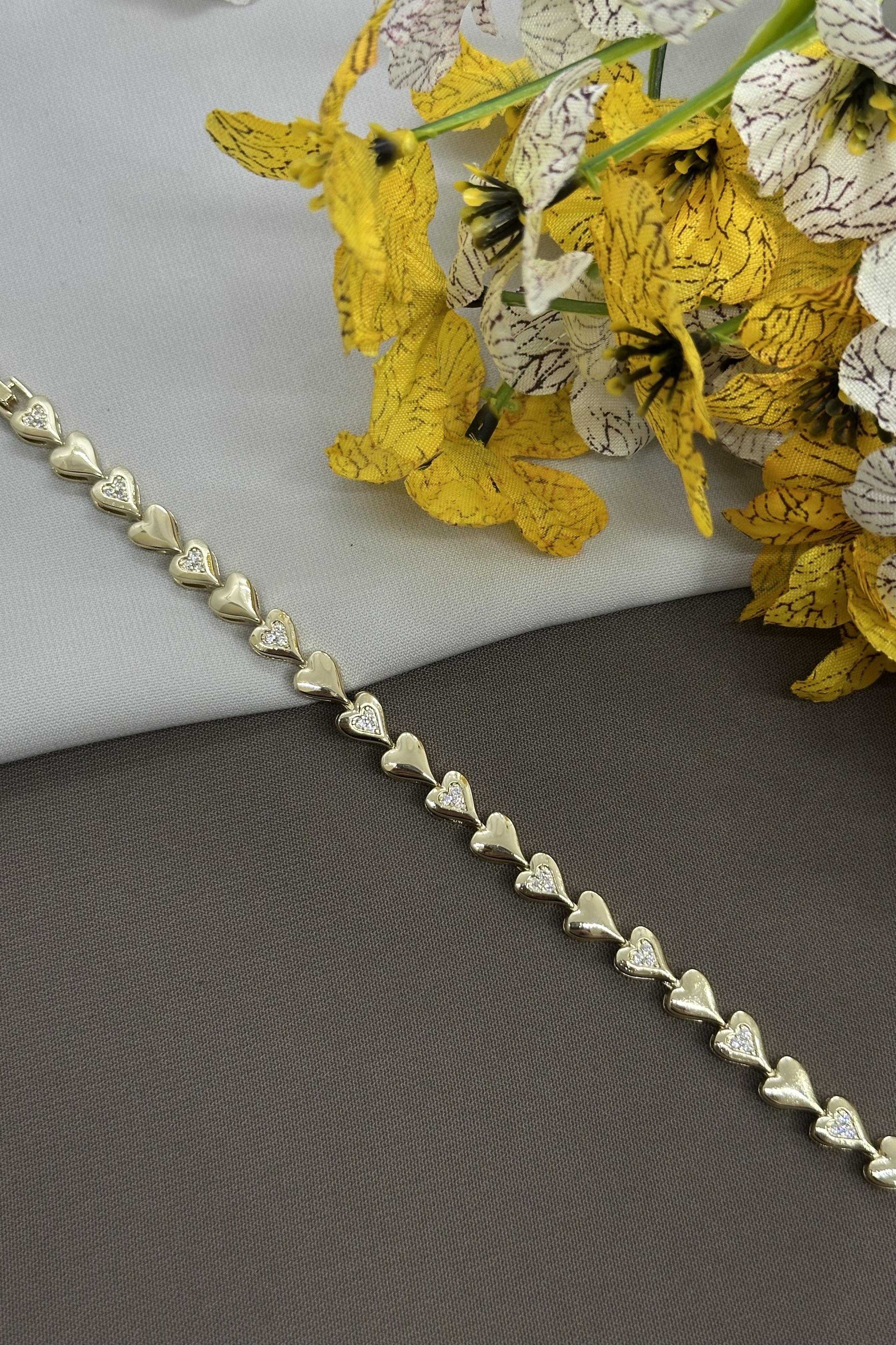 14K Kalpli Gold Vıp Bileklik