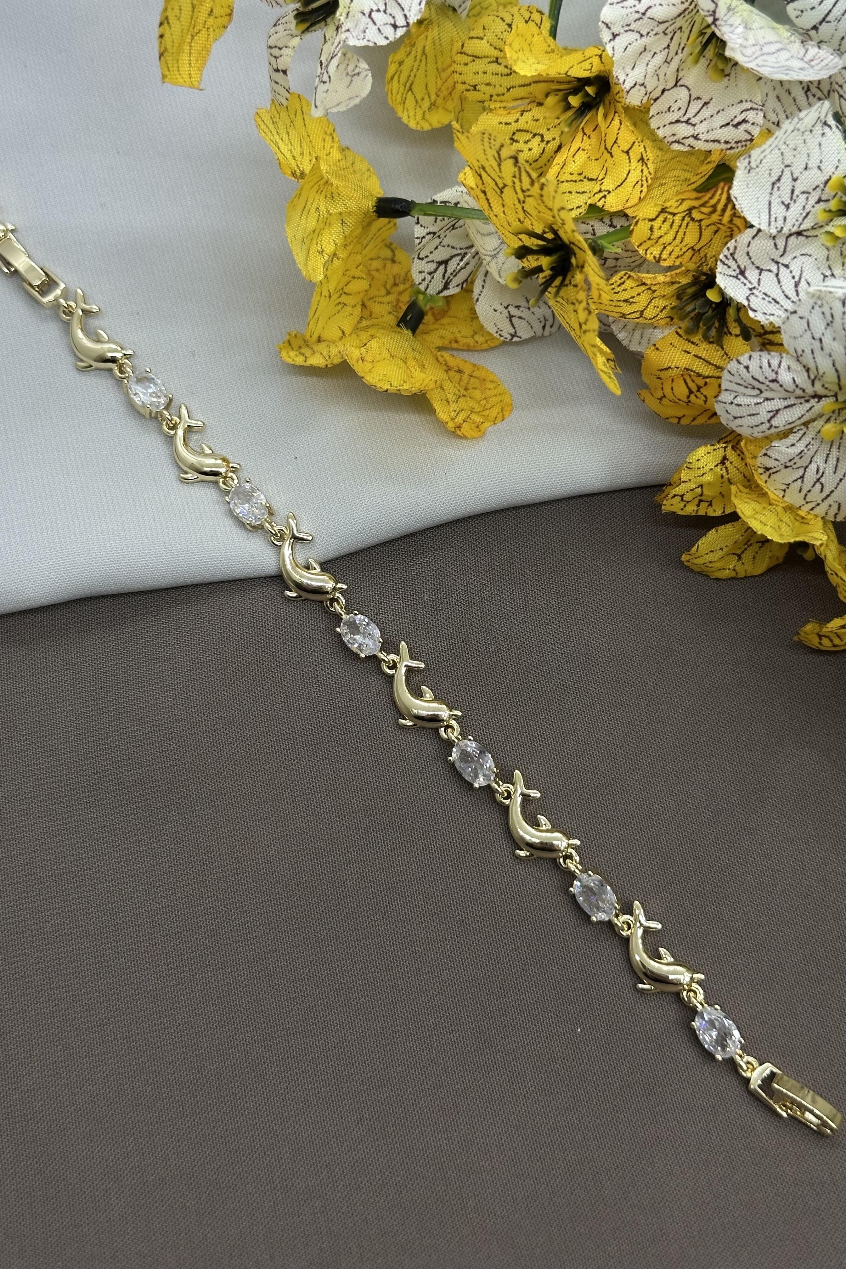 14K Yunus Model Gold Vıp Bileklik