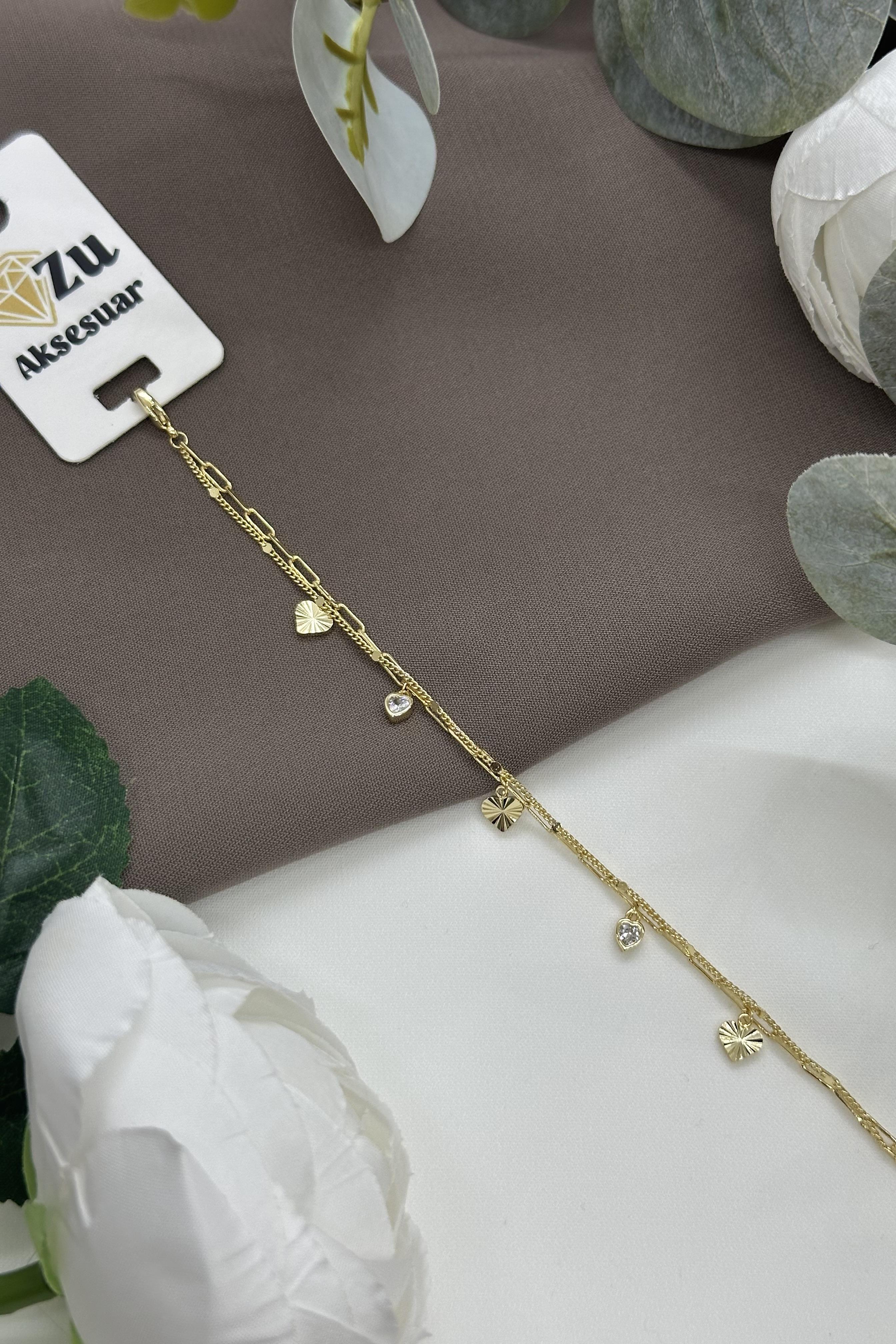Kalpli Gold Vıp Bileklik