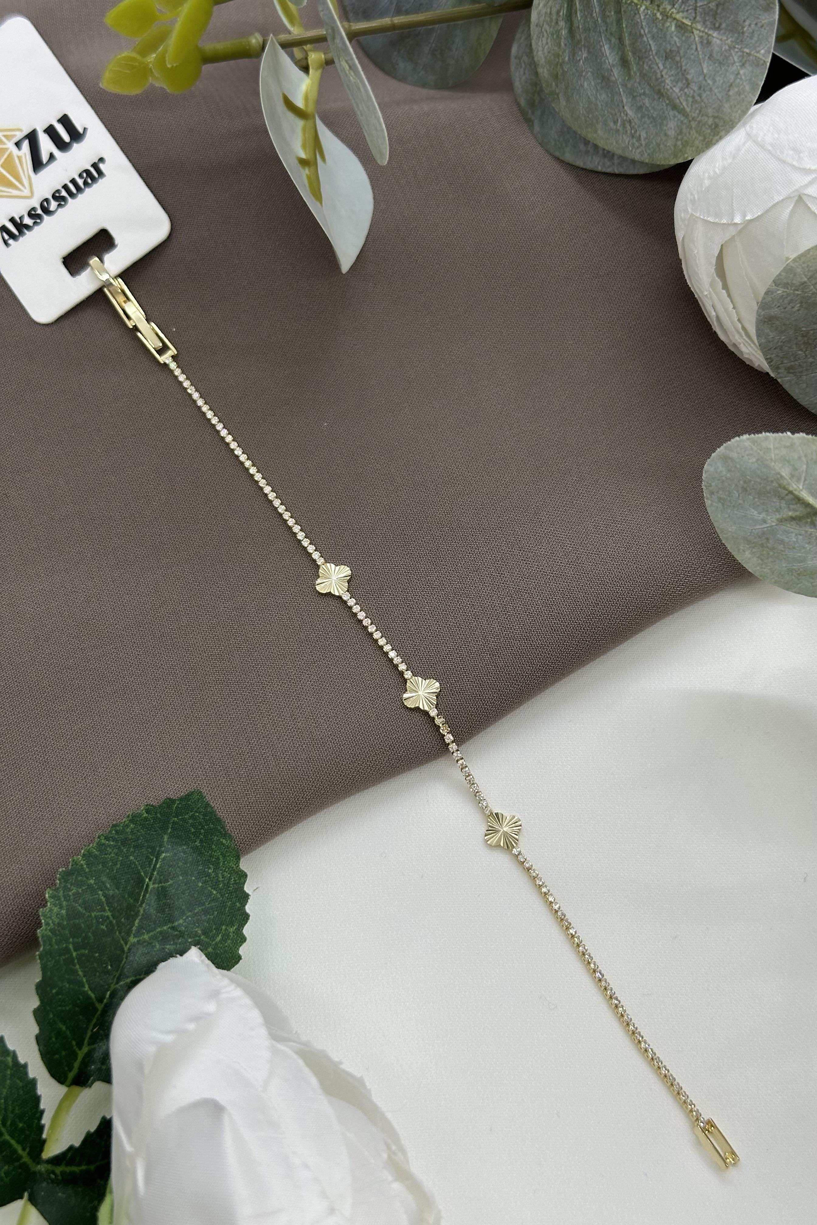 Yonca Model Gold Vıp Bileklik