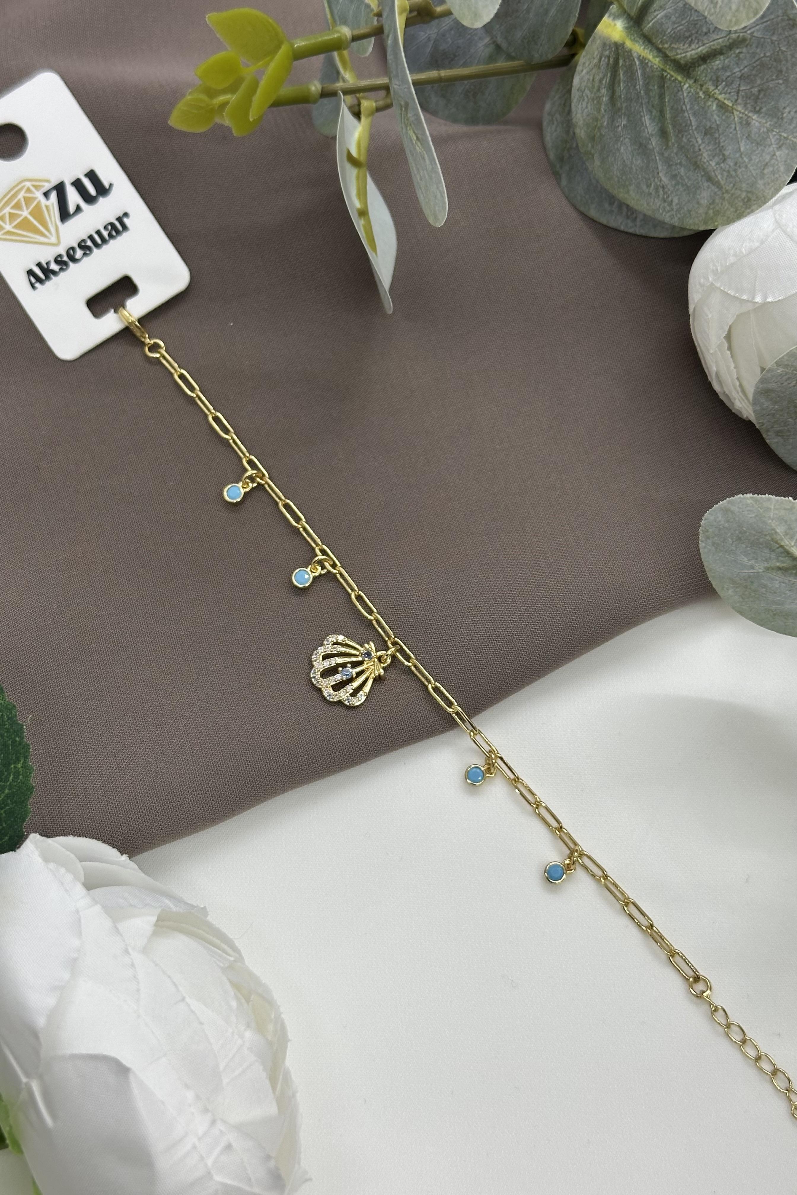 İstiridye Gold Vıp Bileklik