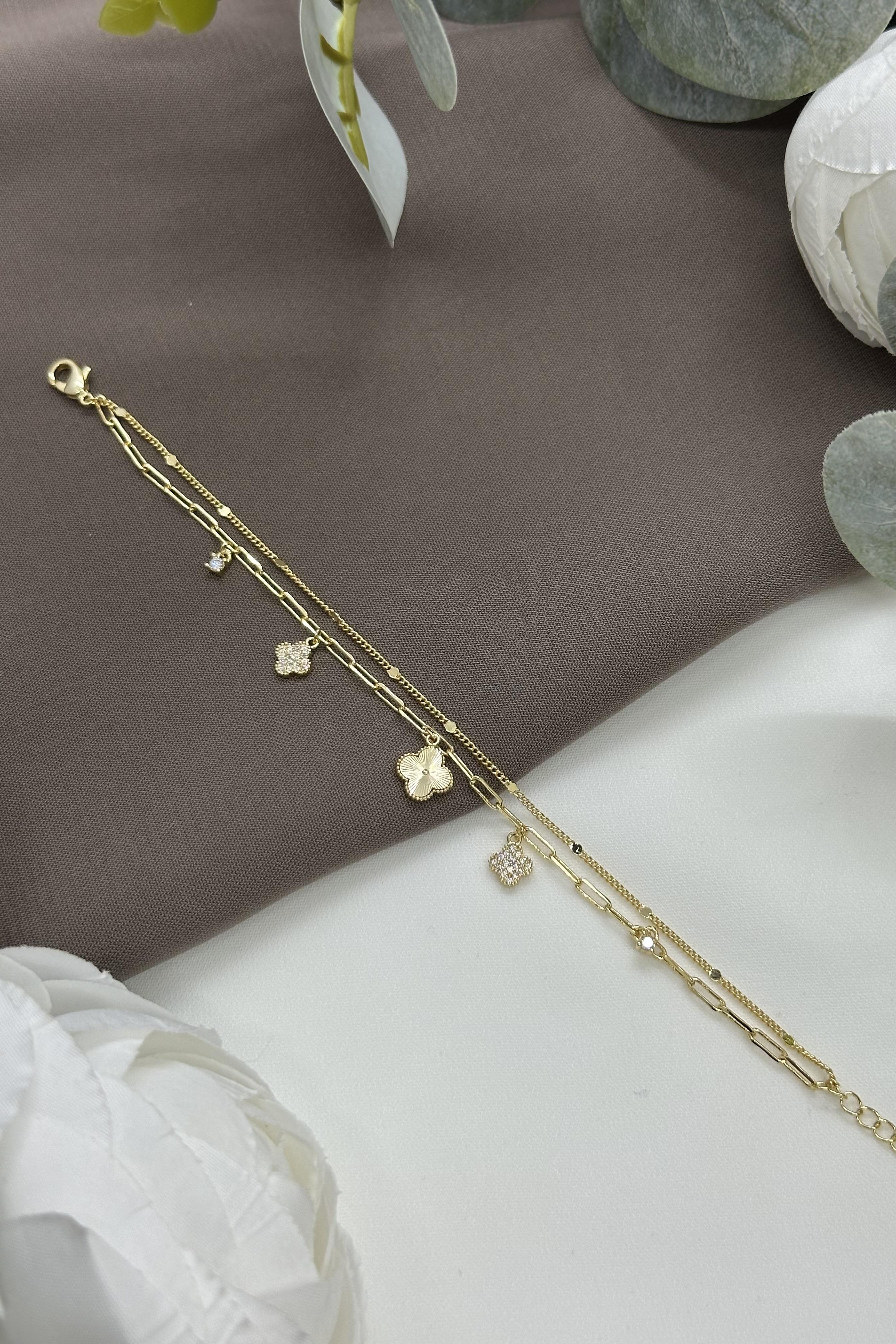 Yonca Model Gold Vıp Bileklik