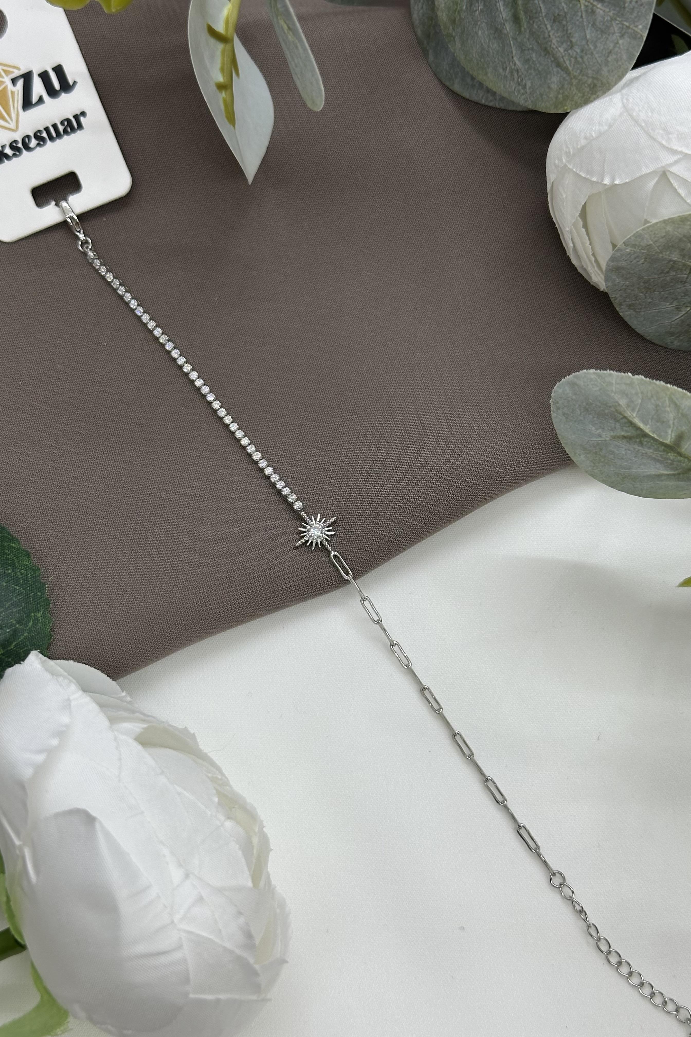 Kuzey Yıldızı Sılver Vip Bileklik