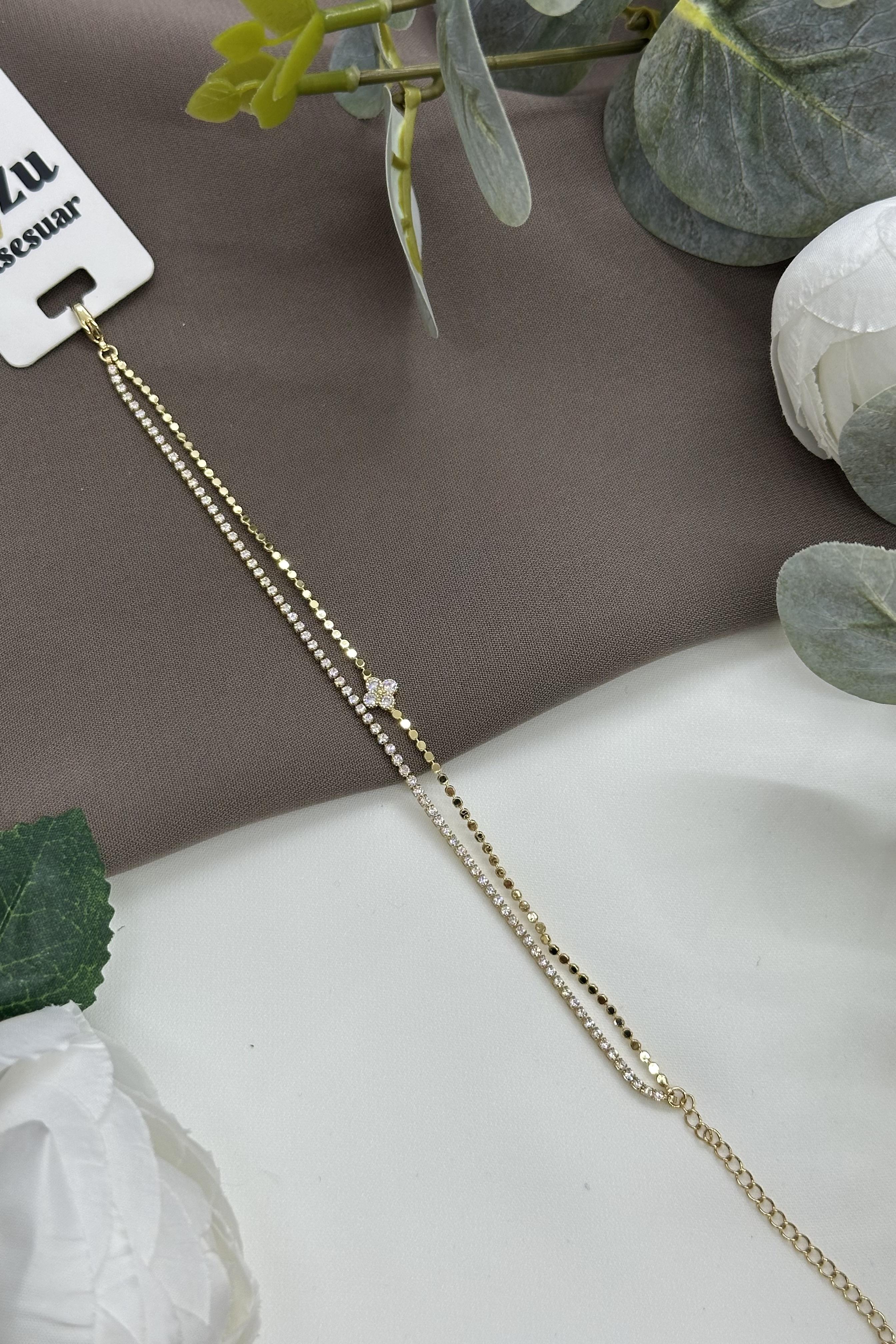 Yonca Model Gold Vıp Bileklik