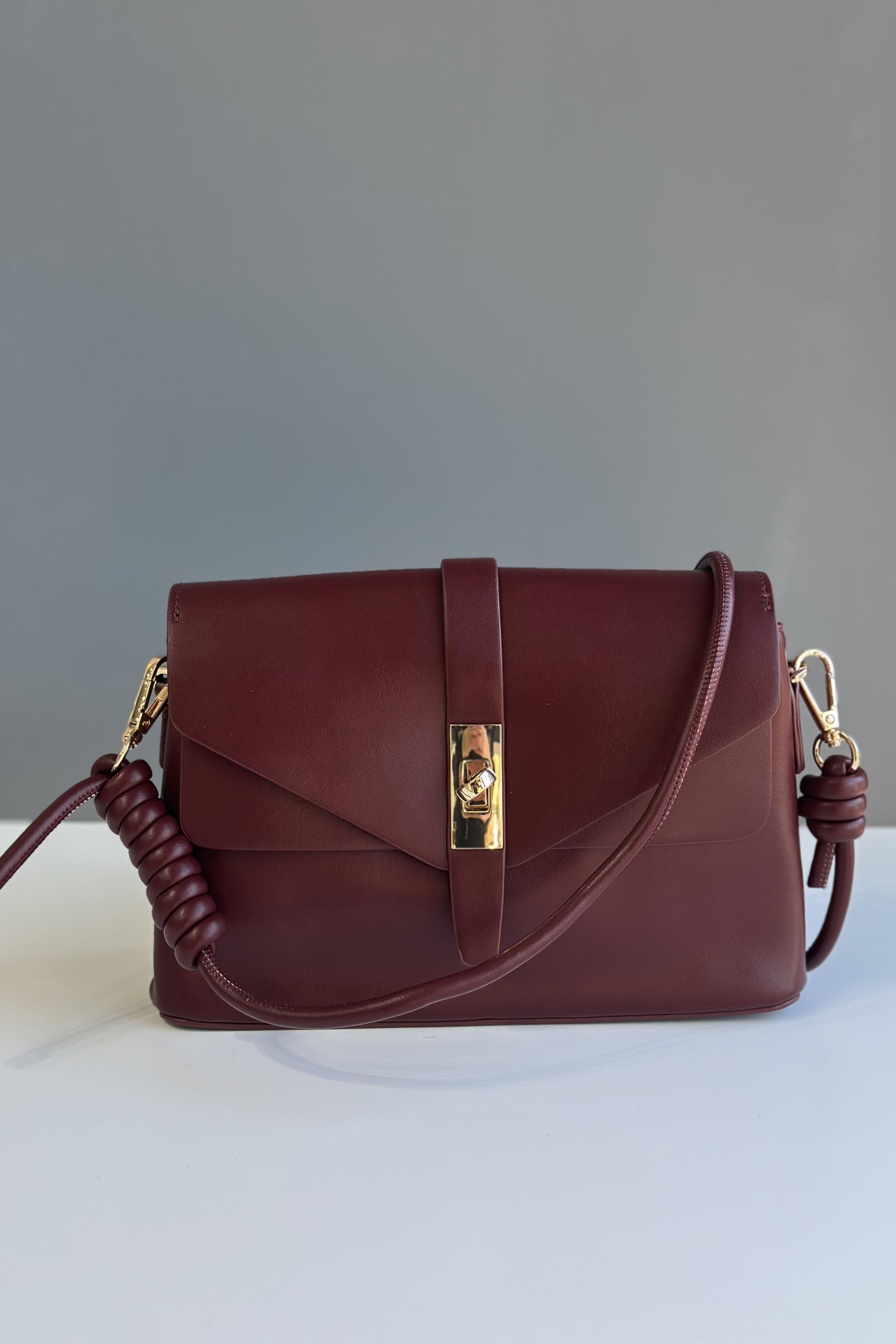 A++ Kalite Bordo Çanta