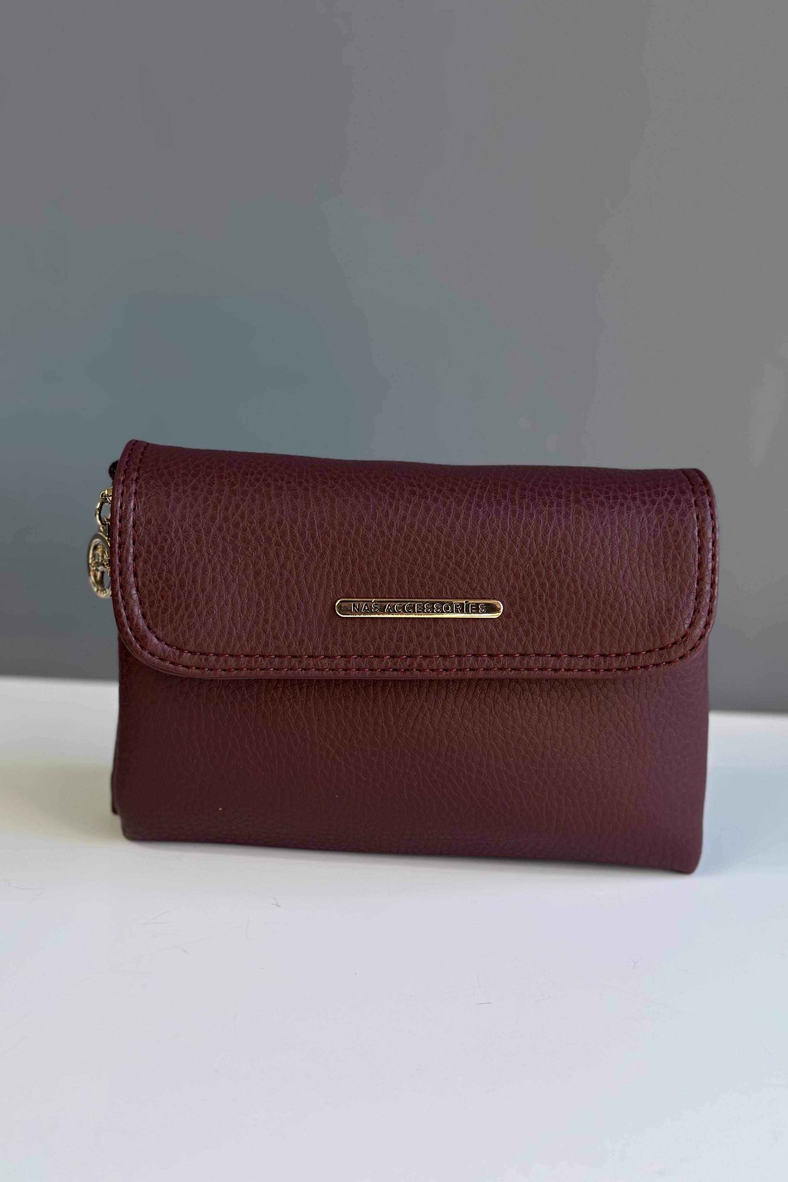 A++Kalite Bordo Çanta