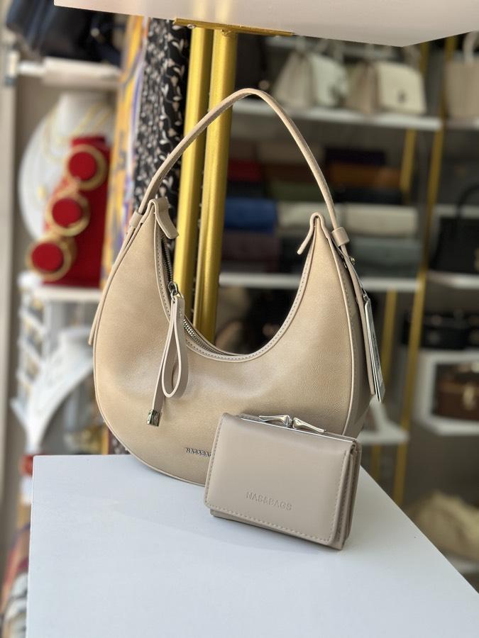 Nas&bags Vizon Cüzdanlı Çanta